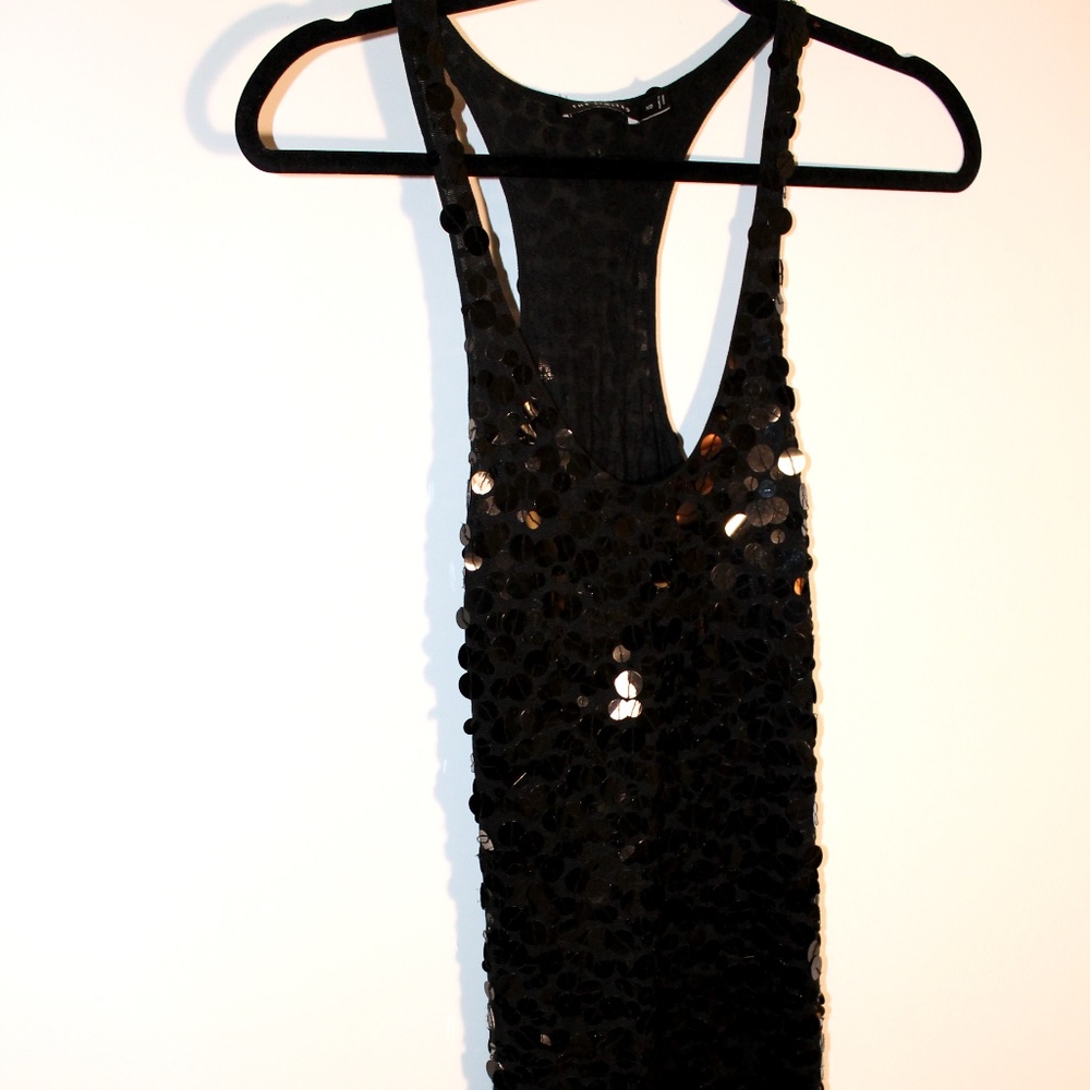 Black Sequin Dress The Limited